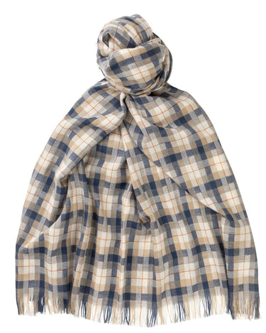Escorial Wool Block Stole